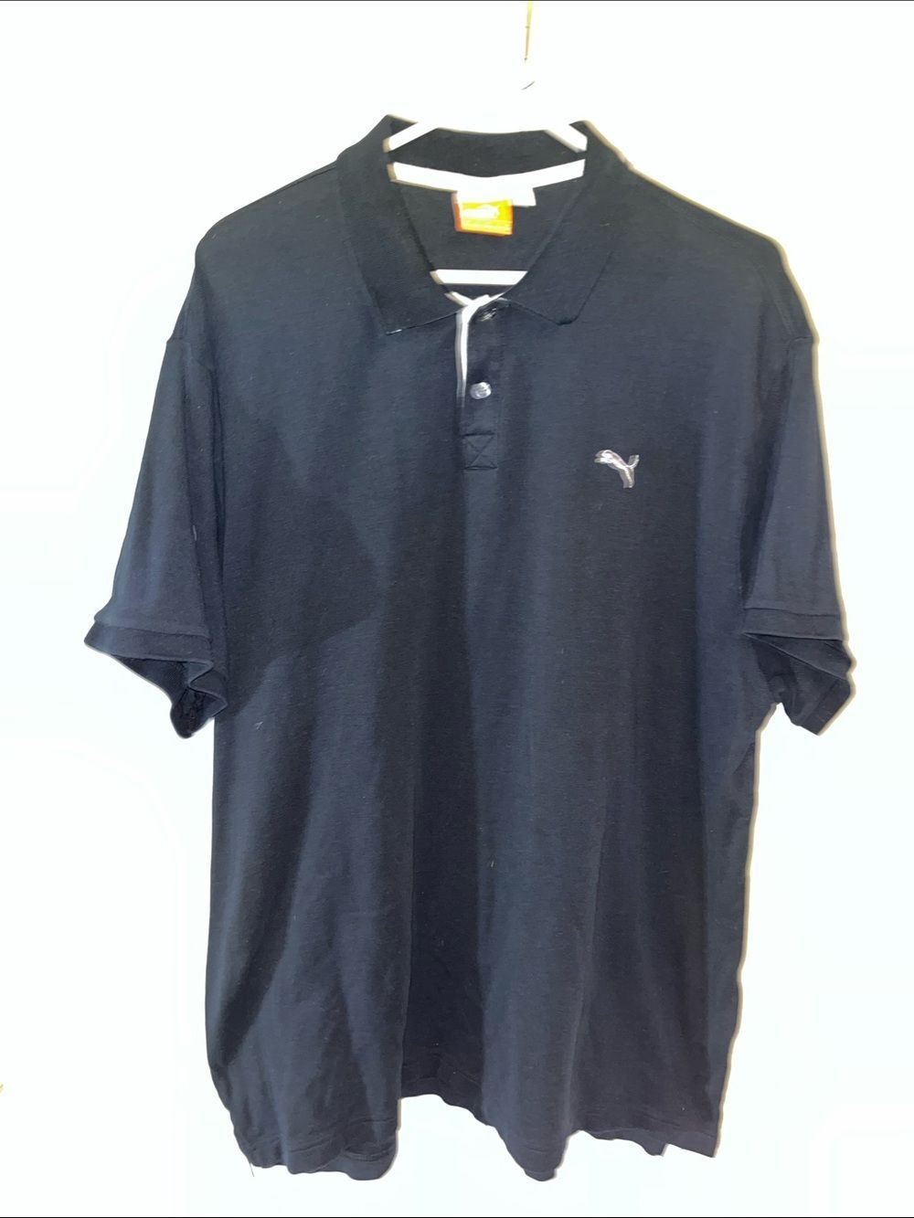 Puma Lifestyle USP Dry Men’s golf polo shirt black EUC⛳️ XXL